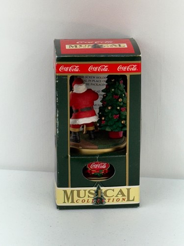 Vtg coke 1995 music box - 1995,
