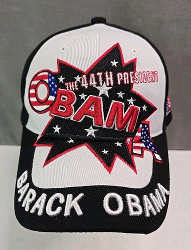 Obama 44th president - obama, hat