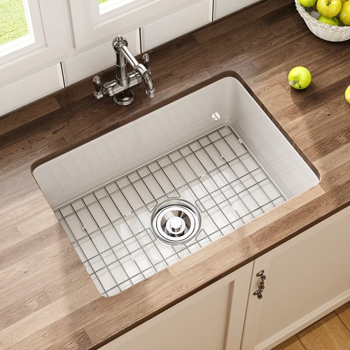 Undermount kitchen sink white - undermount,