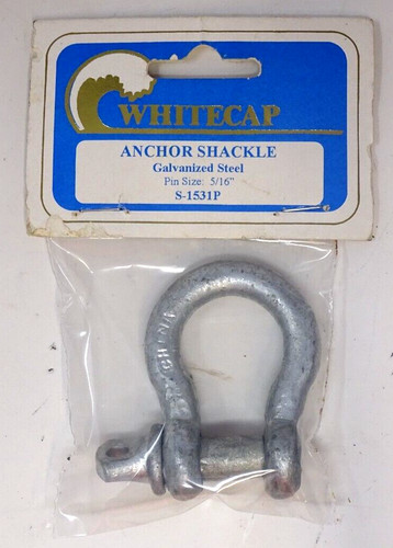 Galvanized anchor shackle - galvanized,
