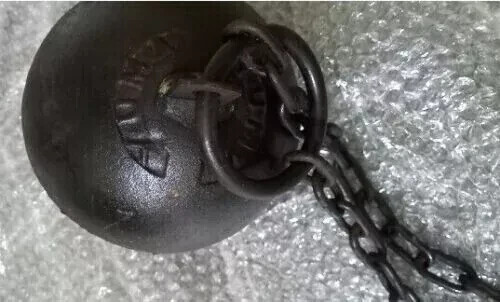 Antique leavenworth ball chain - leavenworth,