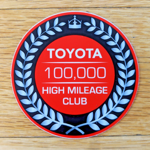 Toyota owners high mileage - owners,