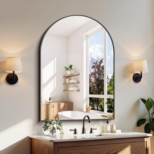 Arched mirror - arched,
