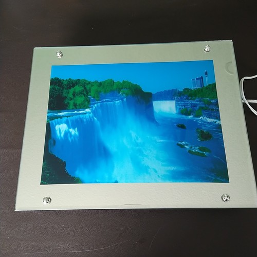 Vintage waterfall wall mirror - waterfall,