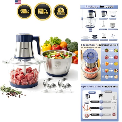 Food processor speed - food,