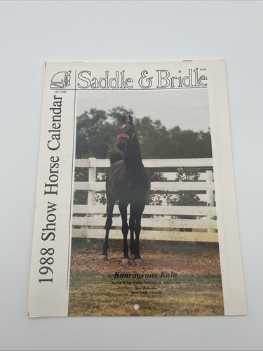 Saddle bridle 1988 - saddle, &