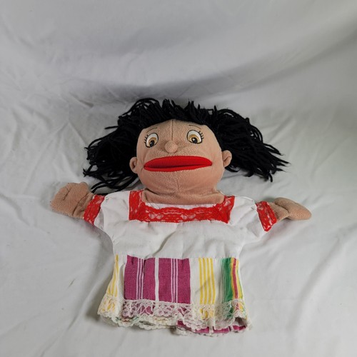 Ventriloquist puppet girl - puppet, w