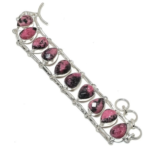 Pink rhodonite gemstone - pink,