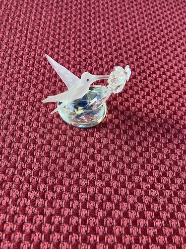 Swarovski style hummingbird - swarovski,