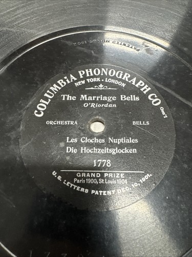 Columbia one sided rpm - one, 78