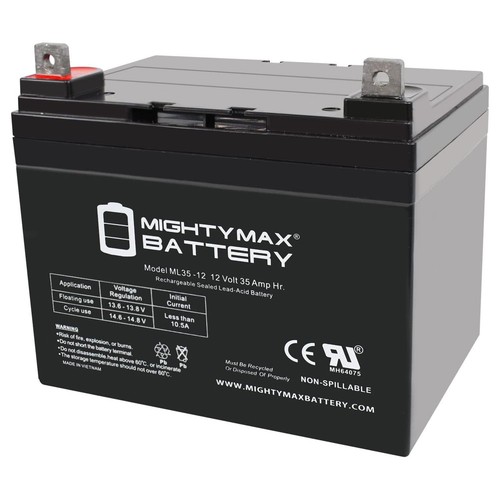 Mighty max 12v 35ah - mighty, battery