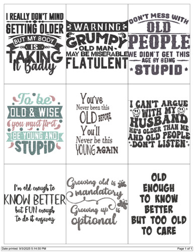Growing old quotes embroidery - quotes,