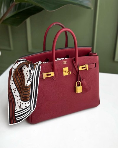 Hermès birkin rouge vif - hermès,