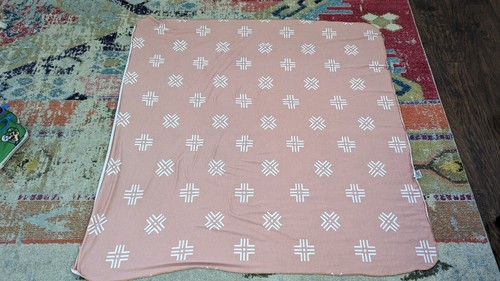 Copper pearl knit swaddle - copper,