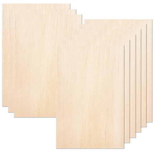 Pcs wood sheetsunfinished - 20,