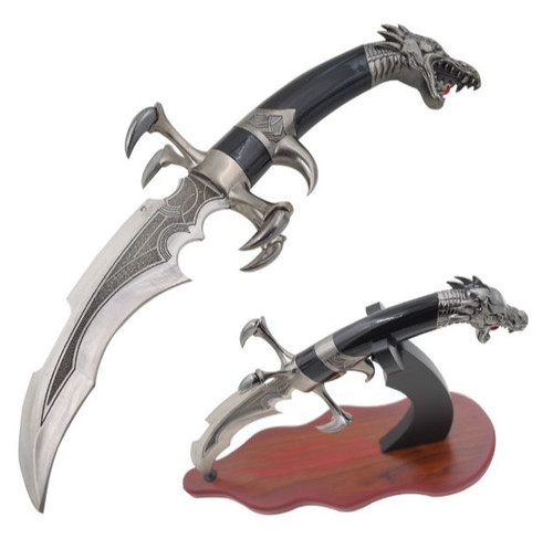 Snake eye silver dragon - 14.25",