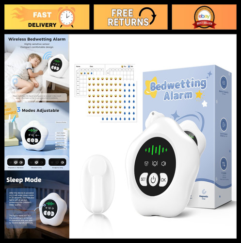 Wireless bed wetting alarm - wetting,