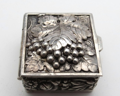 Sterling silver antique grape