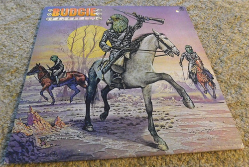 Vintage 1975 budgie - vintage, bandolier