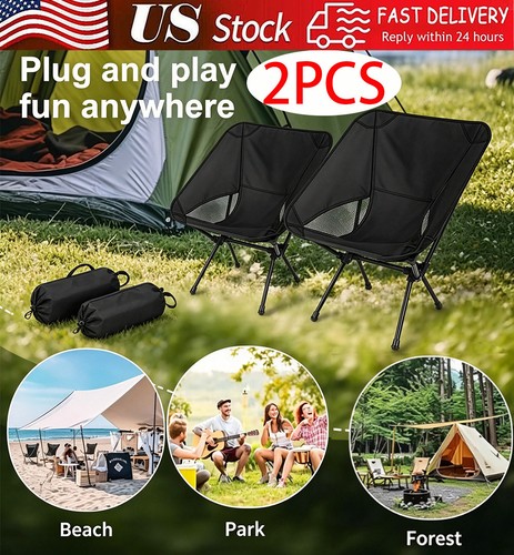 2pack collapsible camp chairs - 2pack,