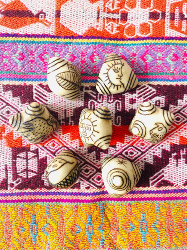 Set hand carved peruvian - of,