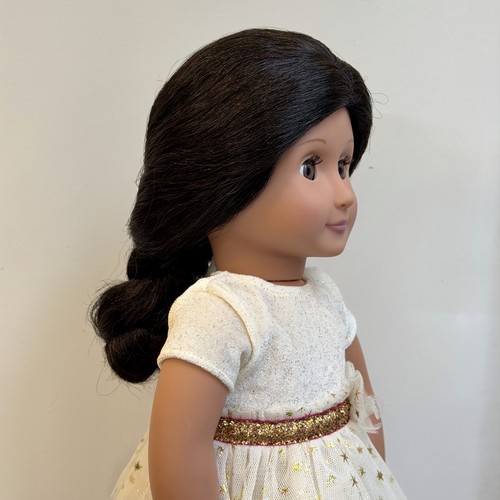Rare american girl long black - long,