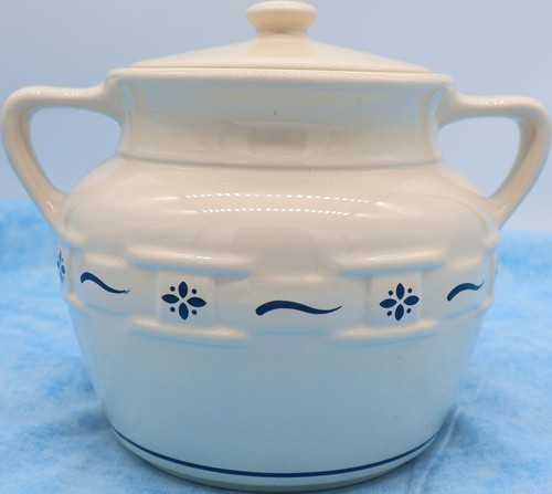 Longaberger pottery cookie jar - longaberger,