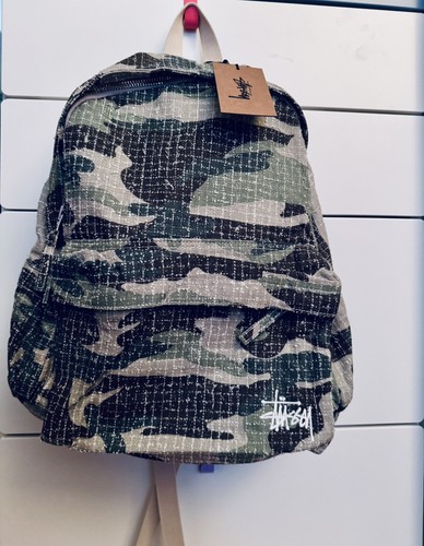 Stussy camo backpack - stussy,