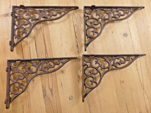 Large shelf braces wall - 4,