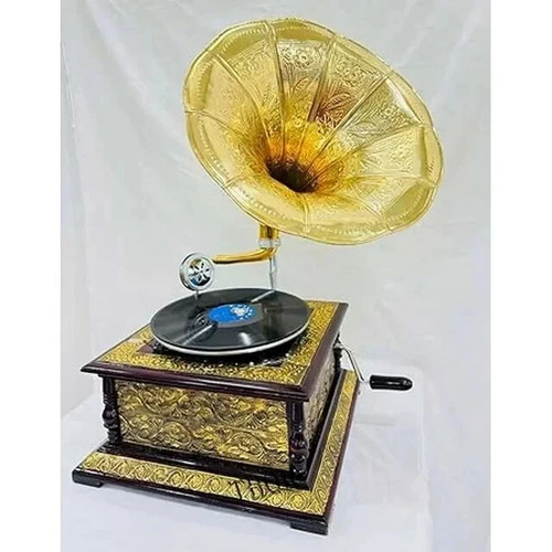 Antique gramophone player old - antique,