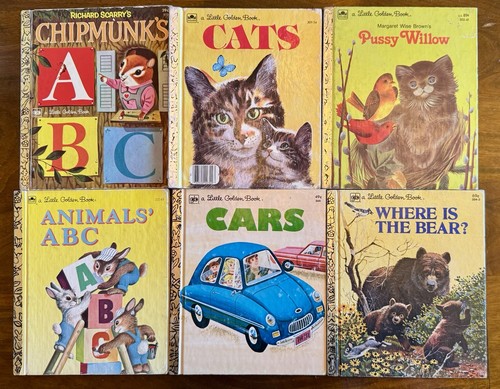 Lot vintage little golden - of,