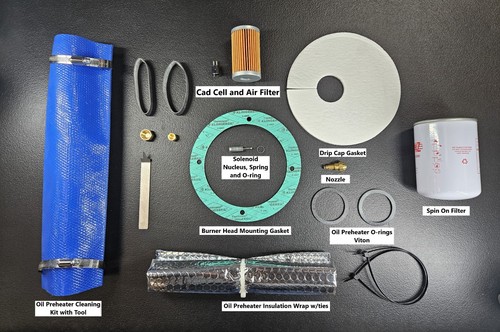 Waste oil heater parts - heater,