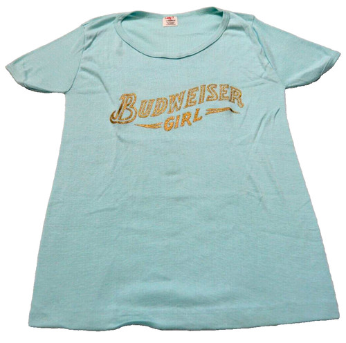 Ladies budweiser girl top size - ladies,