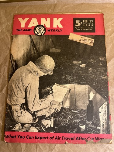 Yank the army weekly magazine - yank,