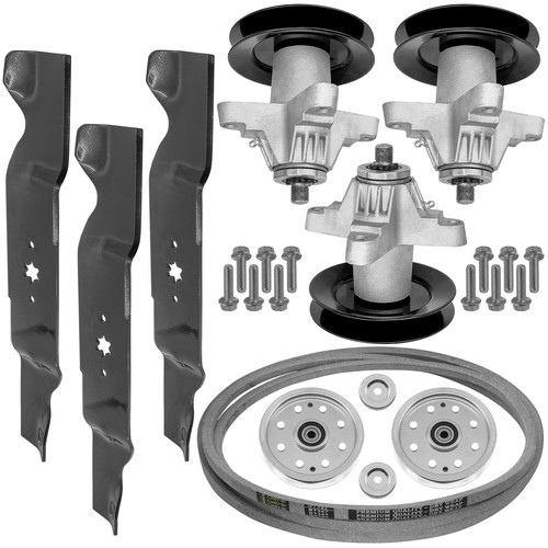Spindle blade pulley - w/, &