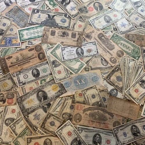 Old mixed currency estate - ✯,