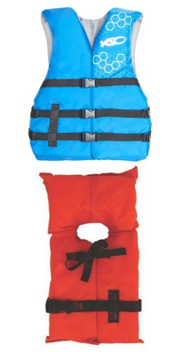 Boating life jackets vests - boating, /