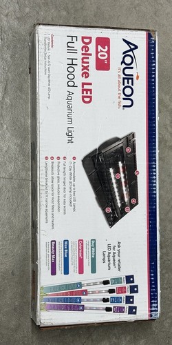 Aqueon deluxe aquarium - aquarium, led