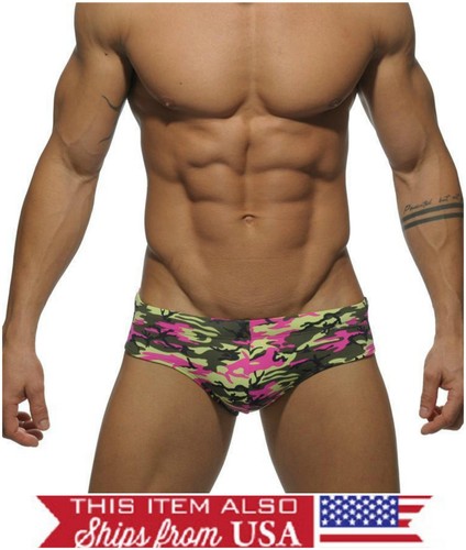 Camo swim suit - camo, trunks