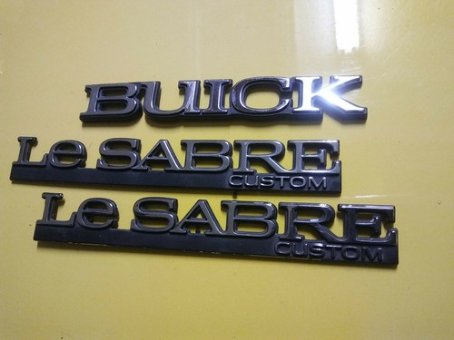 Buick sabre custom emblems - ,