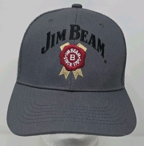 Jim beam trucker hat - beam, gray