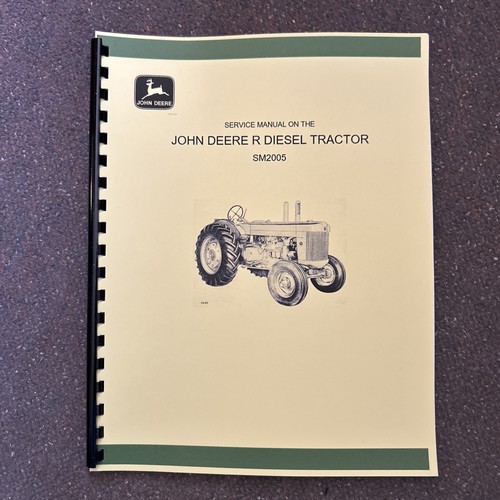 John deere diesel tractor - john, r