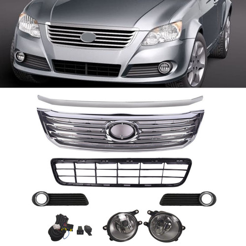 Front grille hood - +hood, trim