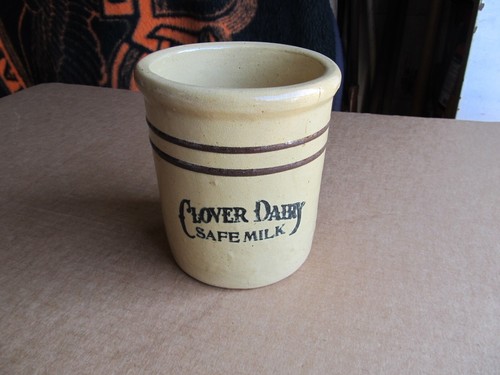 Vintage yellowware beater jar - vintage,