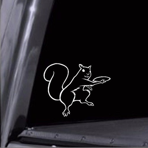 Disc golf sticker - golf,
