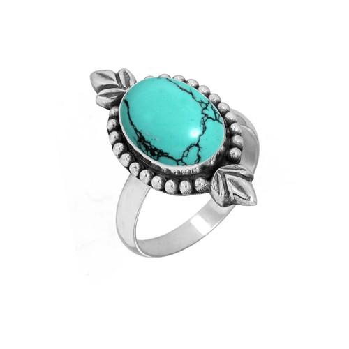 Turquoise ring 925 sterling - ring,
