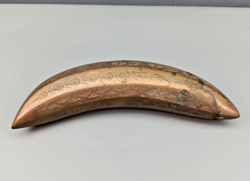Brass banana decorative - brass,