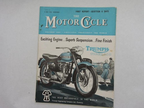 May 1954 motor cycle - 6,