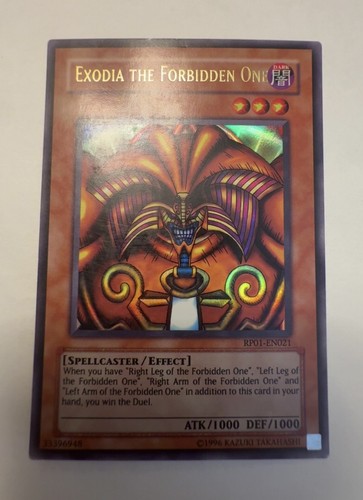 Exodia the forbidden - yu-gi-oh,