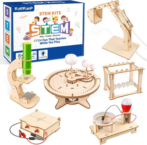 Stem science kits - 6-in-1,